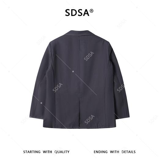 SDSA男装2026新款高贵轻奢复古简约设计感西装外套百搭宽松潮流 商品图4