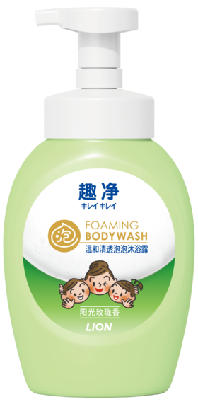 【临期品】Y21003 趣净温和清透泡泡沐浴露(清新爽肤香)500ml瓶装