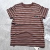 【xb1-05663】女士时尚条纹针织短袖T恤！！ 商品缩略图1