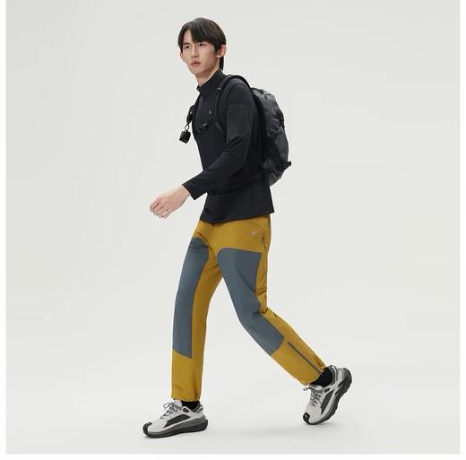 点此购买 可隆春秋季户外休闲衣吸湿排汗抗菌男士弹力半拉链长袖T恤 LL 341289 商品图9