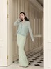 【3.6上新】早春青芜🌸薄荷绿印花100%绵羊毛开衫 商品缩略图5