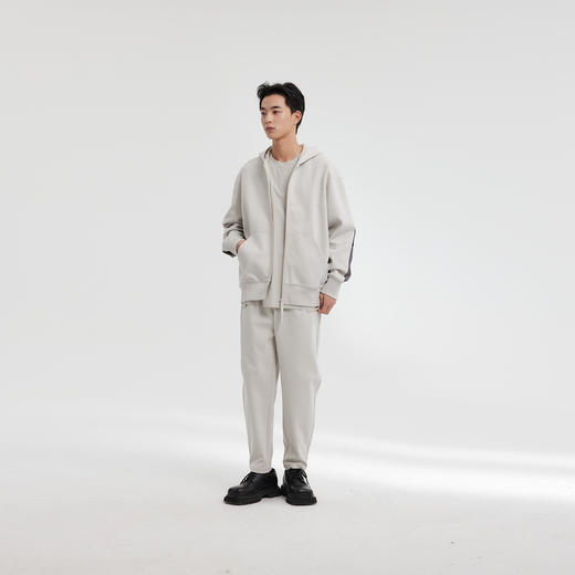 MODE COMMUTER | MC春季全橡筋肌理面料O型梭织长裤MCF102032A 商品图1