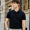 简约商务休闲双纱液氨棉短袖翻领polo衫   XYD-5601 商品缩略图5