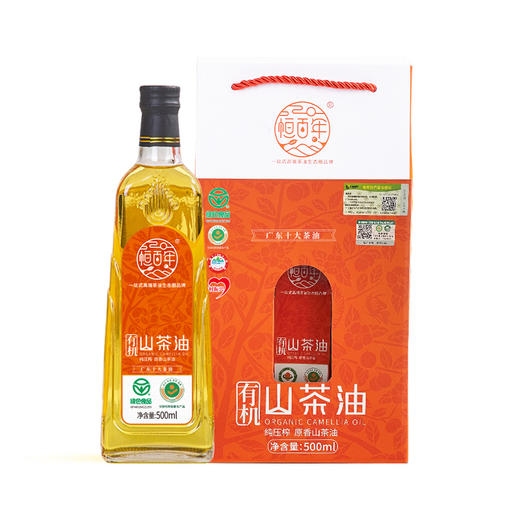 【省内包邮】恒百年原香有机山茶油食用油！纯正茶树油 商品图4