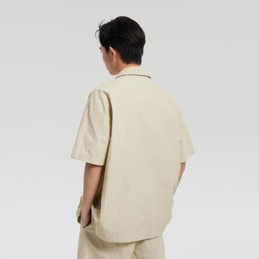 MODE COMMUTER | MC不潮品迷彩格纹防晒防泼水翻领短袖衬衫 商品图4