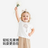 【商场同款】英氏儿童衣服女童夏季白色圆领短袖T恤纯棉百搭上衣 商品缩略图2