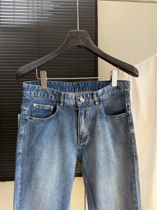 点此购买 哈吉斯春夏季男士舒适水洗牛仔裤长裤 tuo 341395 商品图8