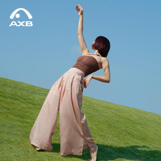 爱暇步瑜伽服2026春夏新款无肩带美背防滑带胸垫抹胸bra瑜伽内衣 商品图4