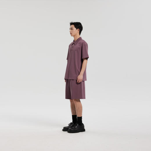 MODE COMMUTER | MC全棉优质精纺棉纱阔腿型梭织短裤MCF122035B 商品图1