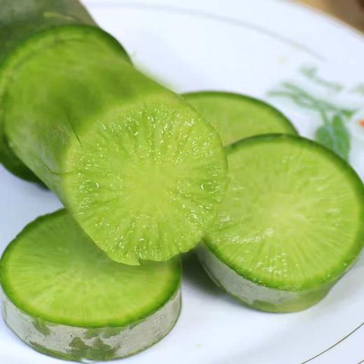 【ZCWJ】  青萝卜  生吃脆甜水果型  新鲜蔬菜即食萝卜 商品图2
