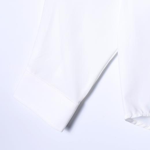 SDSA男装2026新款高贵轻奢纯色不规则口袋衬衫宽松百搭长袖衬衣 商品图3