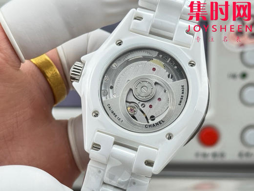 YYDS香奈儿J12陶瓷系列 38mm透底机械 男士腕表 小手腕福音 商品图7