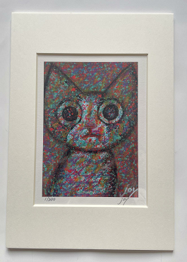 喵内版画 闪现猫bj