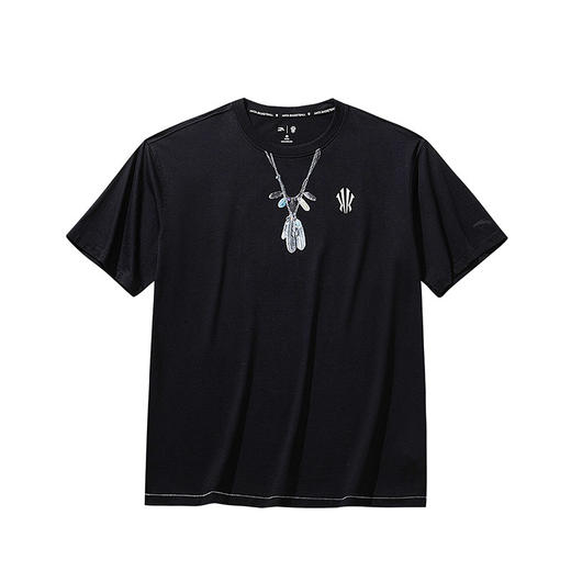 安踏凯里·欧文系列丨纯棉潮流美式短袖男女同款运动t恤172621106 商品图4