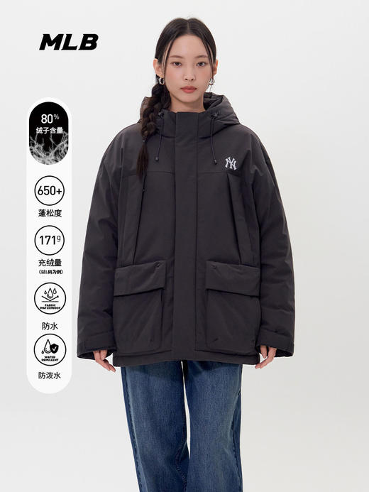 【限时秒杀】MLB男女同款25秋冬新款羽绒服3ADJB2556【无货退款】 商品图0