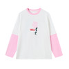 【MQD】童装女大童26春季新款儿童学院风拼接甜美可爱休闲百搭长袖T恤 商品缩略图4