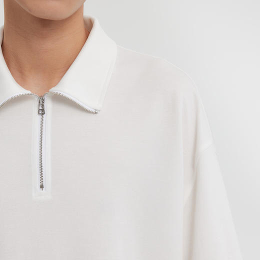 MODE COMMUTER | MC钻石格纹垂感休闲翻领格纹短袖POLO衫 商品图4