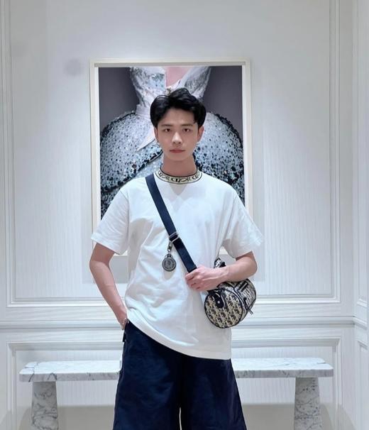 迪奥  25SS提花领短袖T恤 男女同款（DY） 商品图6