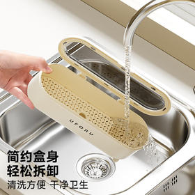 【食品级材质 筷子收纳盒】 轻奢带盖防尘多功能沥水筷子笼 家用厨房刀叉餐具筷子筒