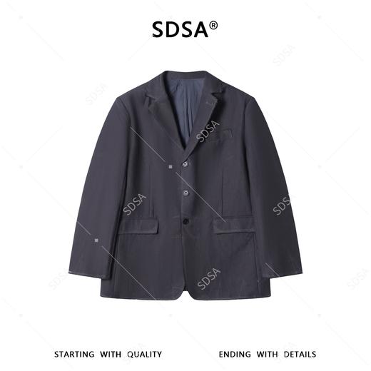 SDSA男装2026新款高贵轻奢复古简约设计感西装外套百搭宽松潮流 商品图0