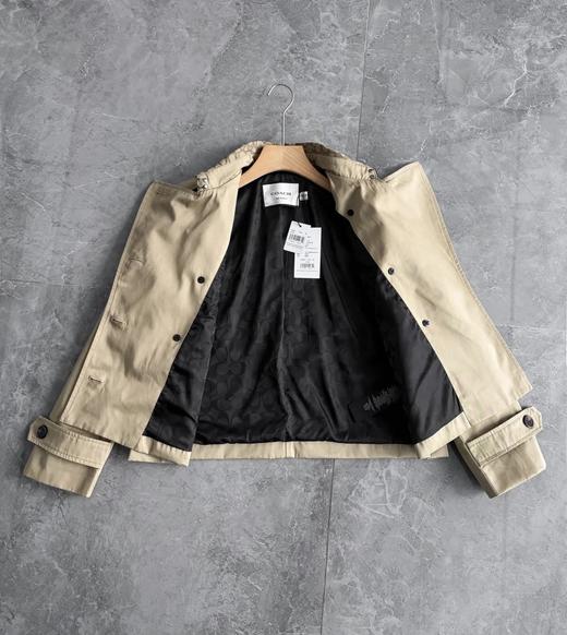 【maxwm1】春新款！女士经典时尚短款巴恩风风衣外套！！ 商品图2