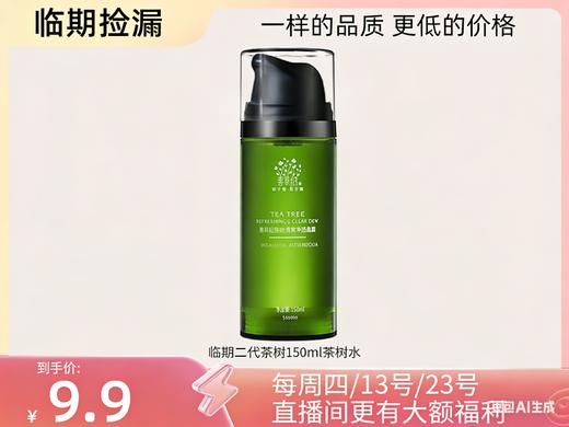 多款【临期捡漏】茶树补水保湿控祛痘系列 商品图7