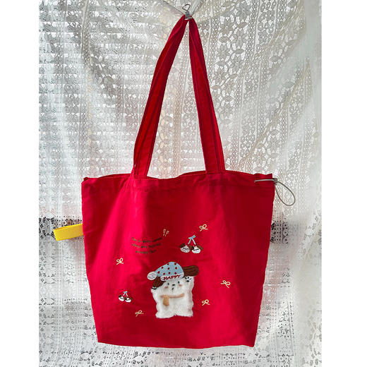 简约韩系卡通图案单肩包-纪念日百货门店同款169795831 商品图2