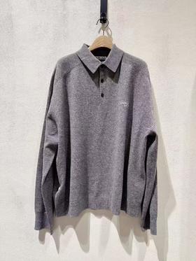 女款polo领针织衫hu001
