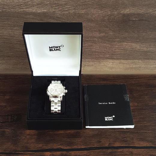 【95新】Montblanc万宝龙5222自动机械日期显示、星期显示38mm（男款）明星系列精钢230226NJS19 商品图1