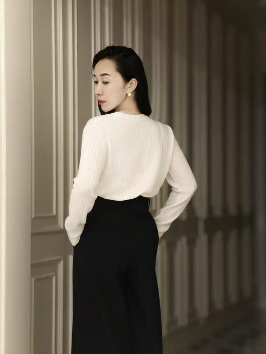 【3.6上新】早春初筵🌸珍珠白羊绒衫 商品图10