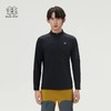 点此购买 可隆春秋季户外休闲衣吸湿排汗抗菌男士弹力半拉链长袖T恤 LL 341289 商品缩略图4