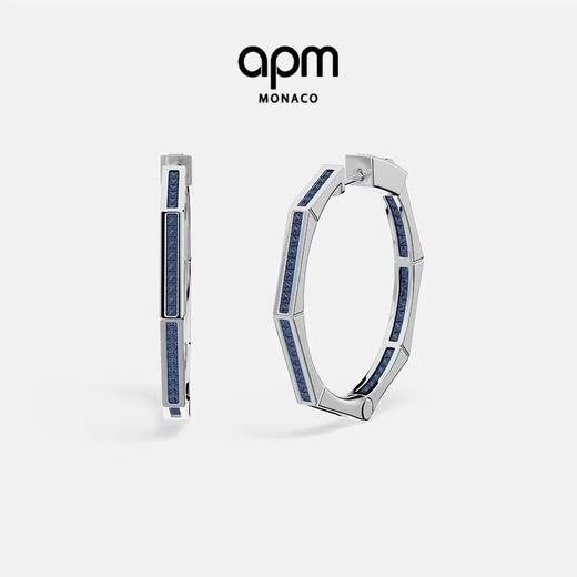 【不退不换，介意勿拍】APM Monaco 耳饰  AE16852KB-F 商品图0