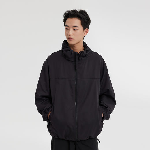 MODE COMMUTER | MC春季仿棉感斜纹梭织连帽夹克MCF121060A 商品图3