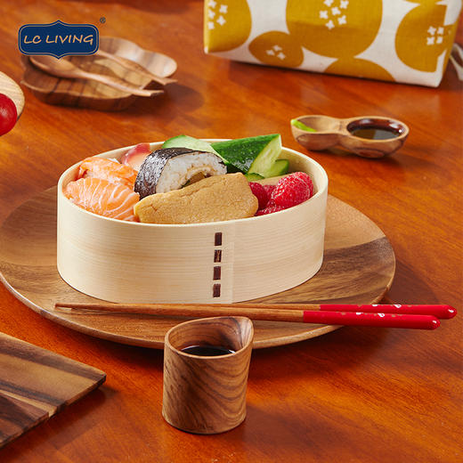 LC-Living 家用日式实木筷 可进洗碗机 耐高温 一人一筷 商品图3