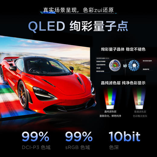 TCL 27英寸 C2A Pro 4K 160Hz  FHD 320Hz  QD-Mini LED 2304万象分区 XDR 2000nits 电竞显示器 27C2A Pro 商品图4