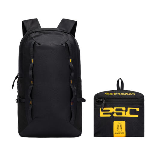 安踏可折叠收纳包运动双肩包便捷携带户外徒步登山包192626152 商品图4