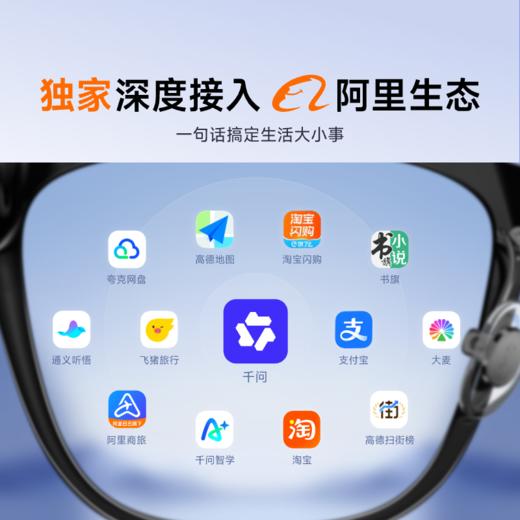 【新品现货】千问AI眼镜G1 商品图1