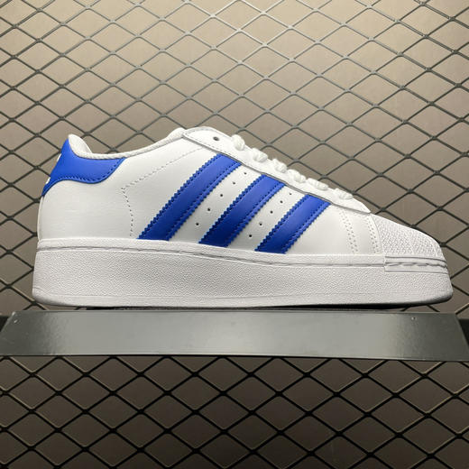 春季特惠💰360 AD 阿迪 Superstar XLG 金标 贝壳头厚底款低帮休闲板鞋 商品图2