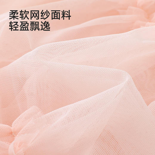 【商场同款】英氏儿童连衣裙女童夏季背心裙吸湿速干蓬蓬纱裙可爱 商品图1