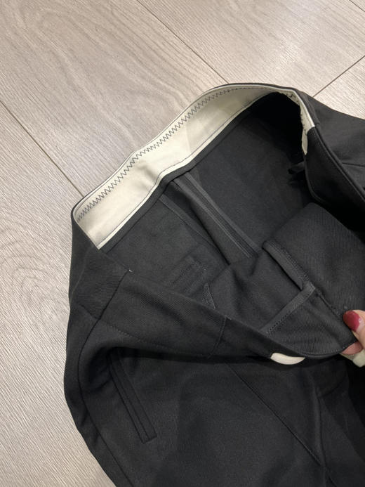 原单新款薄款抽绳定制款阔腿筒裤 商品图3