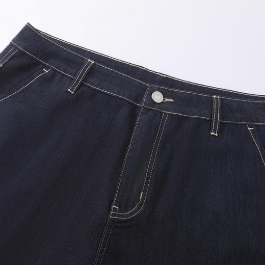 GXG男装26夏季时尚百搭潮牌简约休闲直筒裤日常通勤男式牛仔长裤K&C 商品图6