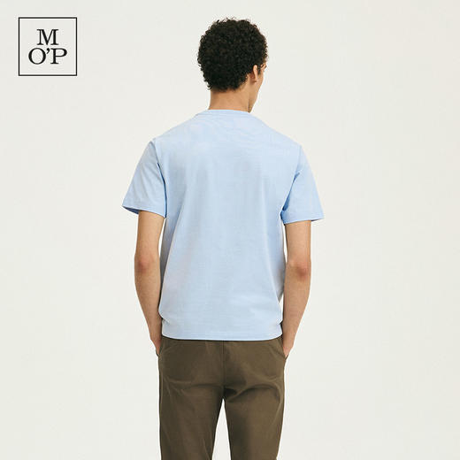 Marc O'Polo/MOP 春夏新款休闲纯棉胸口简约印花宽松短袖T恤男士 商品图2