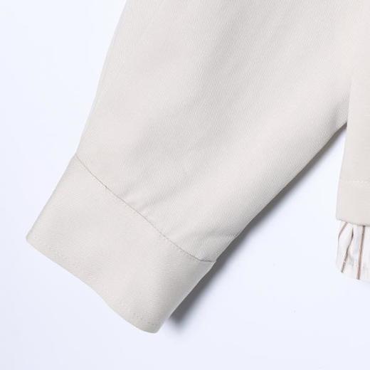 SDSA男装2026新款高贵轻奢假两件立领夹克宽松条纹拼接外套休闲款 商品图3