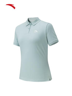 安踏大师POLO丨正肩商务短袖女夏季新款透气休闲T恤上衣162628113