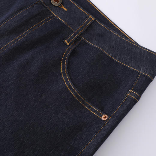 GXG男装26夏季复古水洗简约百搭舒适亲肤日常通勤锥形男式牛仔裤K&C 商品图8