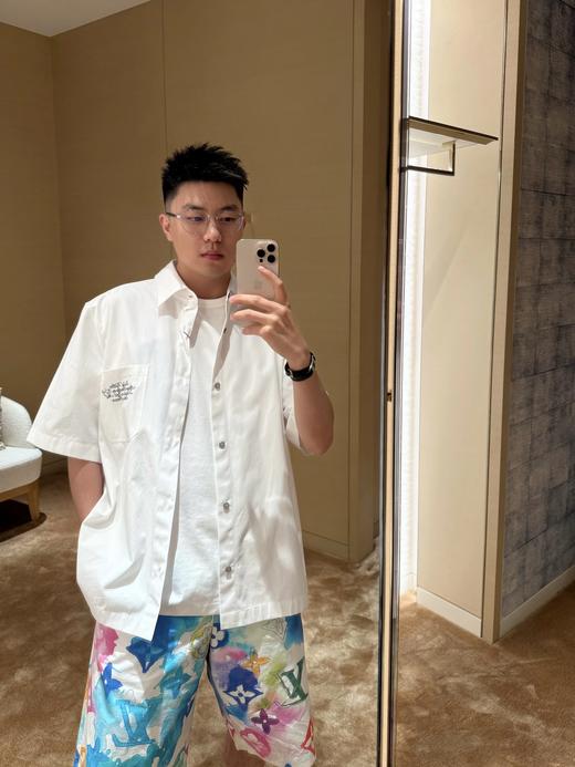 驴家25ss樱花火车刺绣短袖衬衫（DY） 商品图8