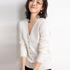 清仓！任选2件加购物车到手59.9元！单拍不发货  茶稚 多巴胺色V领开衫针织衫 品质纱线 柔软舒适 简约大气 多色可选 气质百搭 商品缩略图2