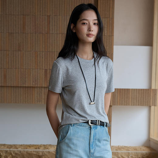 （合作款）【2026春季新品】天丝莫代尔桑蚕丝短袖yc0309004 商品图1