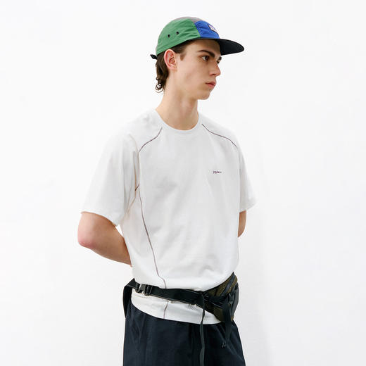 714street弧线圆领短袖T恤 商品图2