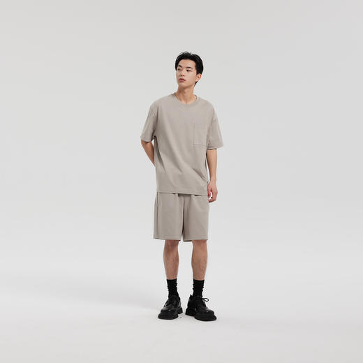 MODE COMMUTER | MC不潮品全棉平纹针织圆领短袖T恤 商品图2